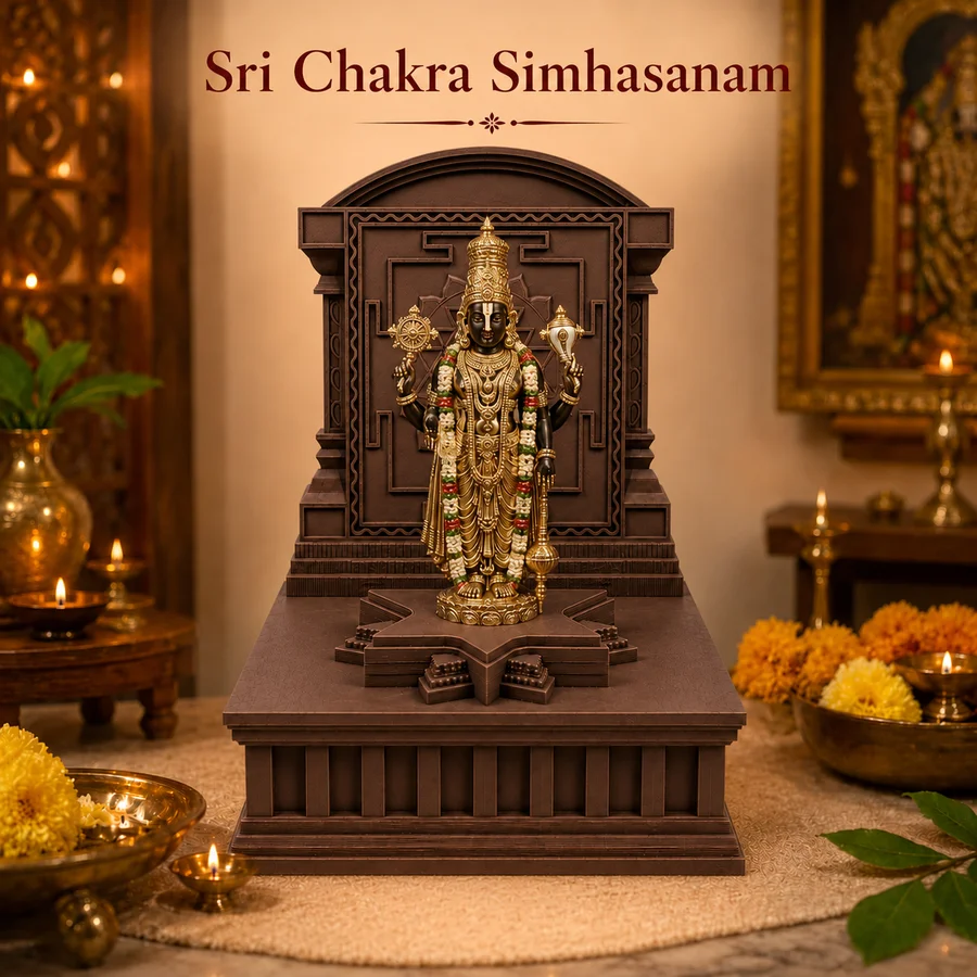 Sri Chakra Simhasanam Lord Perumal